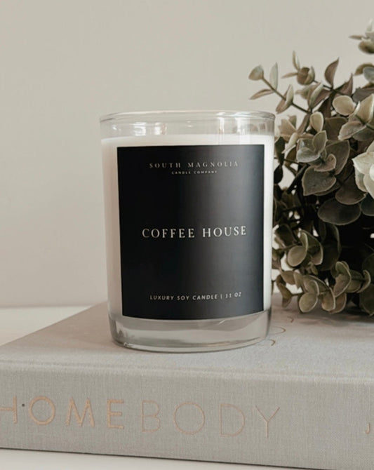 Coffee House 11 oz Heavy Base Soy Candle