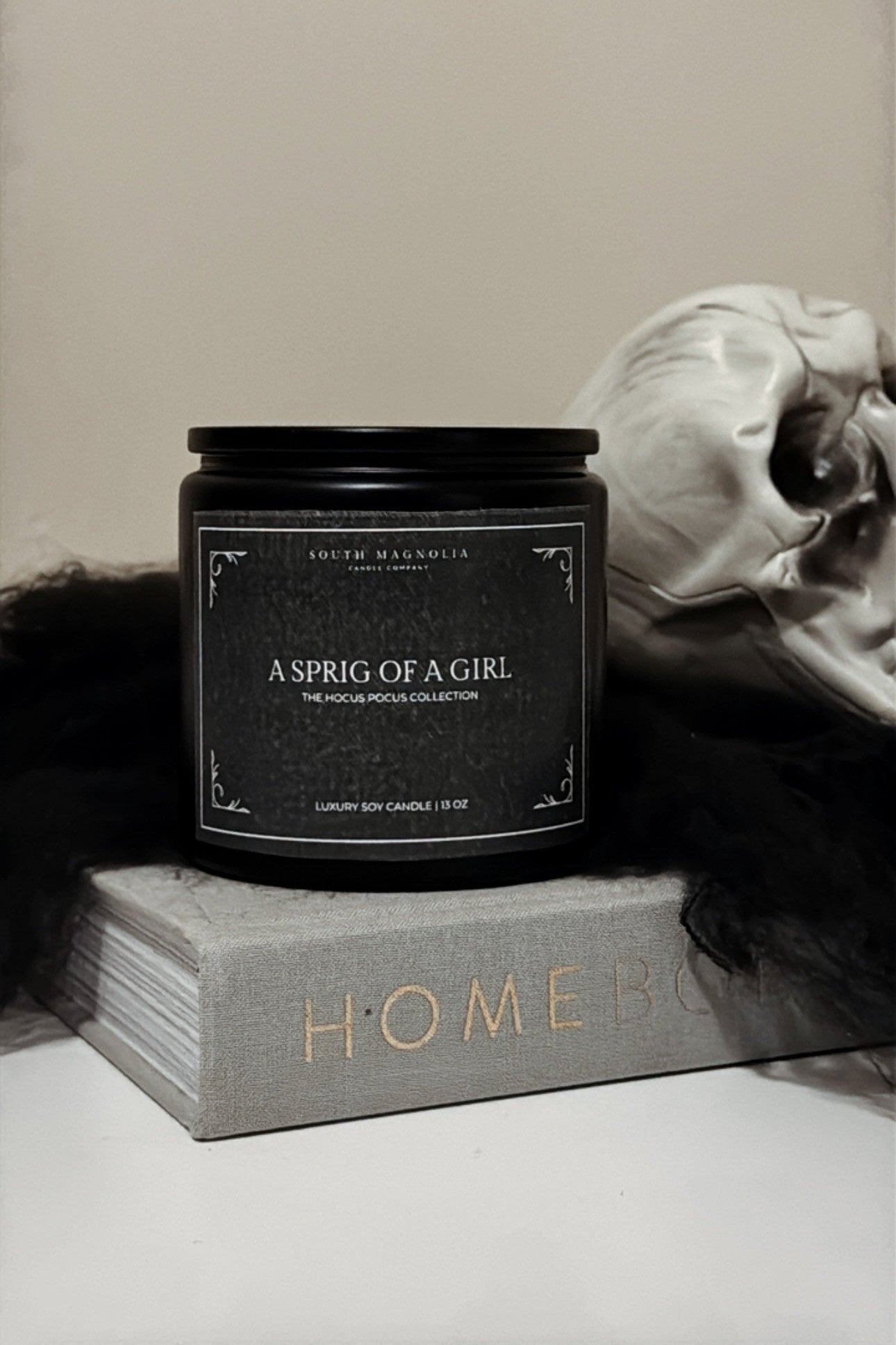 Sprig Of A Girl 13 oz Soy Candle | Limited Edition Hocus Pocus Collection